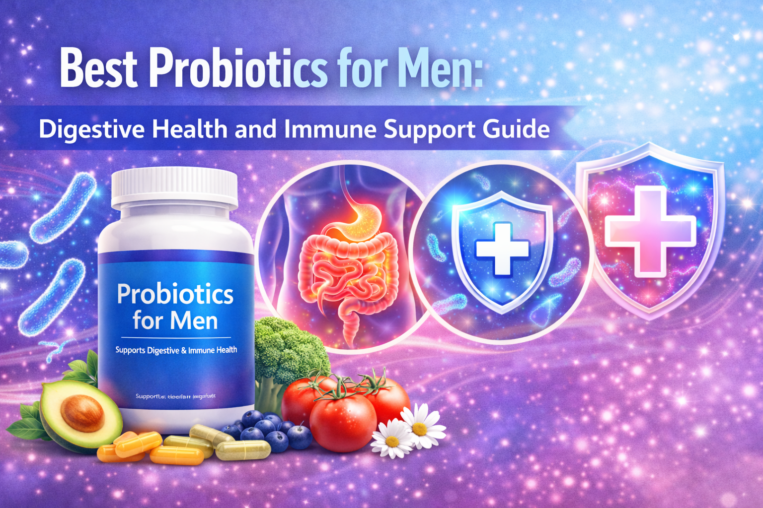 Best Probiotics for Men: Digestive Health and Immune Support Guide Best Probiotics for Men: Digestive Health and Immune Support Guide